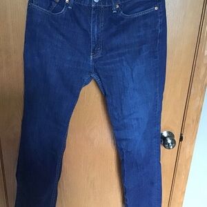 Levi's Dark Blue Straight Jeans